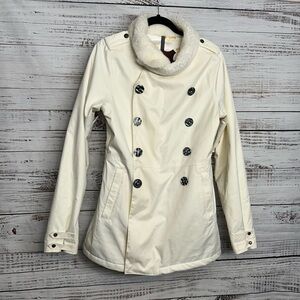 Burton White Collection  Ski Jacket DryRide Cream color size 7